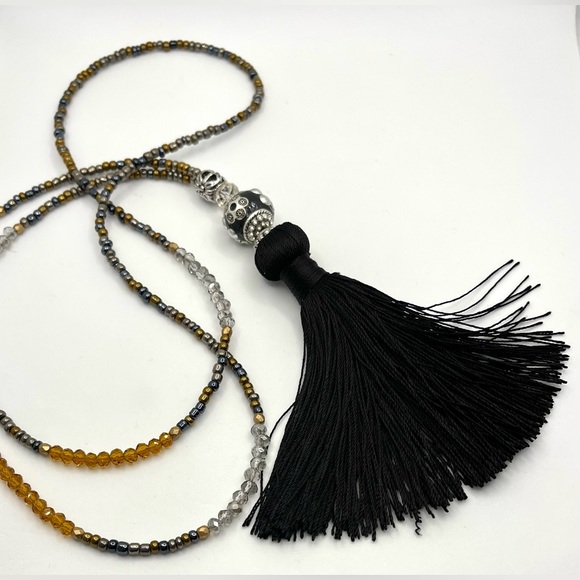 My New handmade Tassel Statement Necklace - Picture 3 of 7